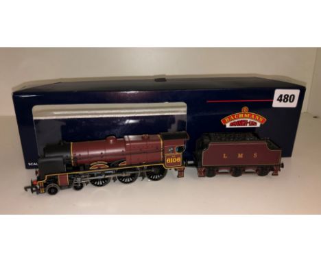 BACHMANN BRANCHLINE SCALE 1:76/00 P/BOILER SCOTT GORDON HIGHLANDER LMS CRIMSON WITH TENDER