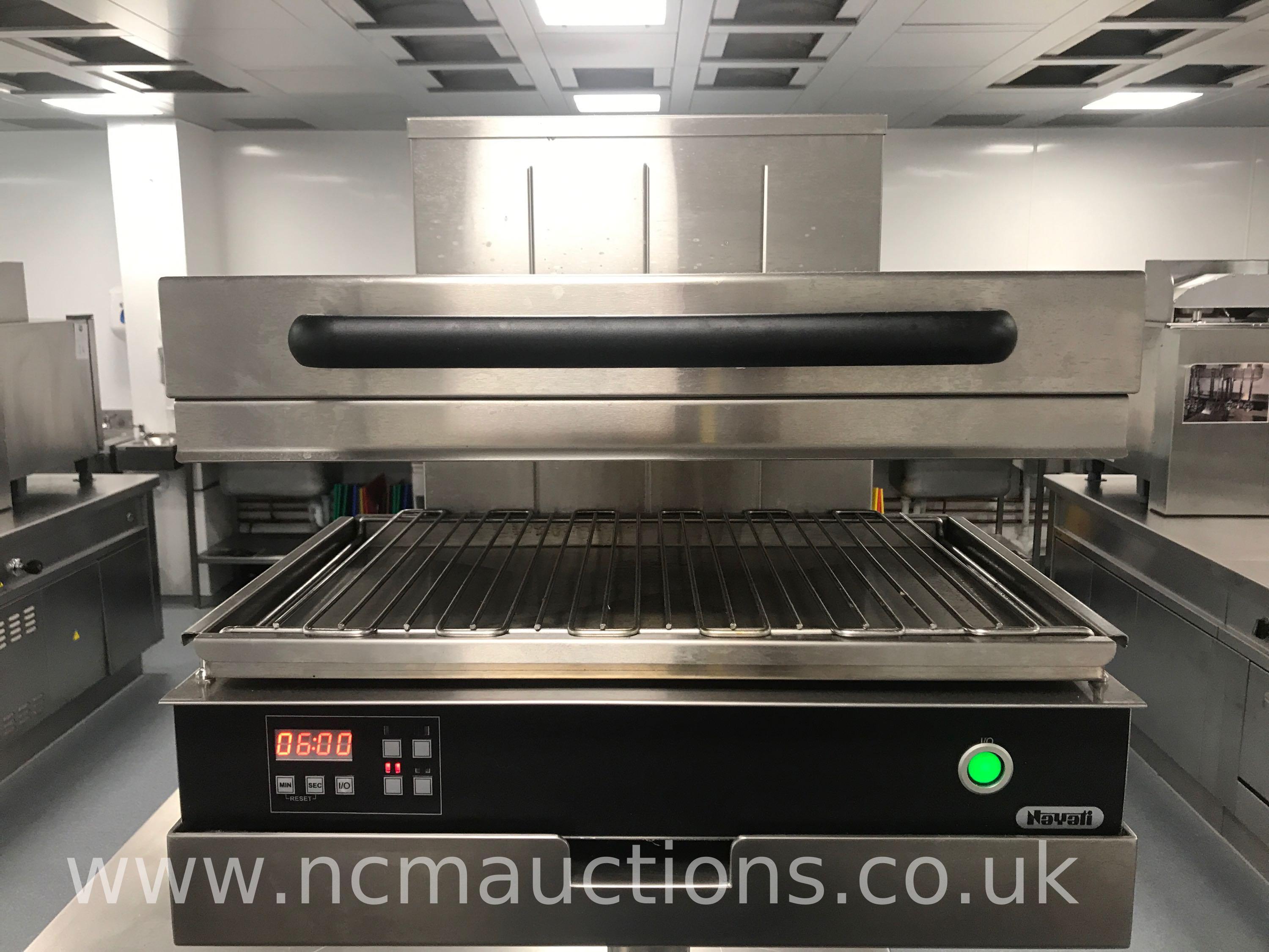 Nayati Grill Salamander Quickly Reaches Set Temperature 