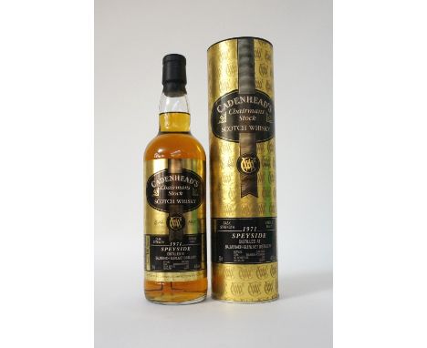 BALMENACH-GLENLIVET 30YO - CADENHEAD'S
A rare cask strength bottling of Balmenach single malt scotch whisky.  70cl.  49.3% ab