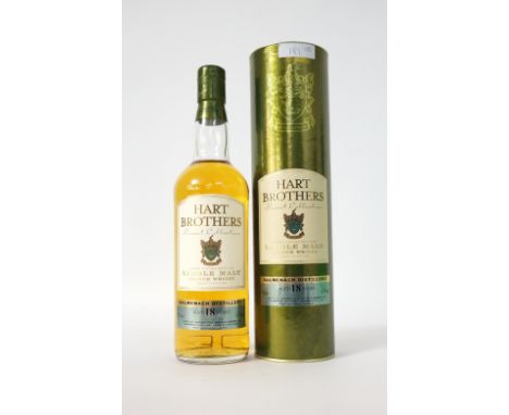 BALMENACH 18YO - HART BROTHERS
An 18 year old single malt scotch whisky from Balmenach distillery in Cromdale.  70cl.  43% ab