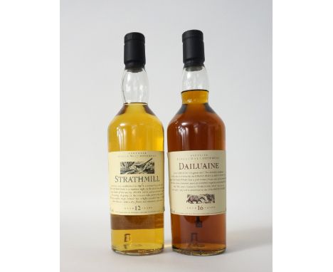 TWO FLORA & FAUNA BOTTLES
A pair of bottlings from the flora and fauna range of bottlings of single malt scotch whisky.  STRA