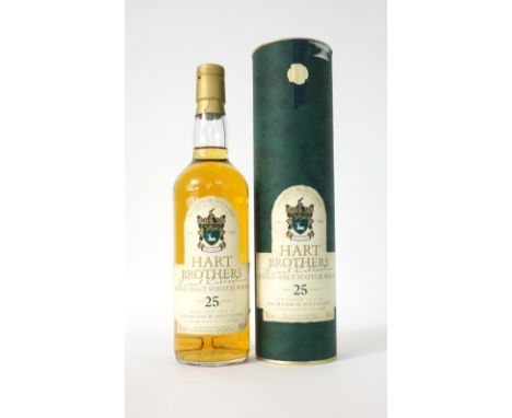 BALMENACH 25YO - HART BROTHERS
A 25 year old single malt scotch whisky from Balmenach distillery in Cromdale.  70cl.  43% abv