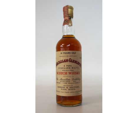 MACALLAN 10YO BOTTLED BY GORDON & MACPHAIL
Single Malt Scotch Whisky. Macallan-Glenlivet 10yo bottled by Gordon & MacPhail fo