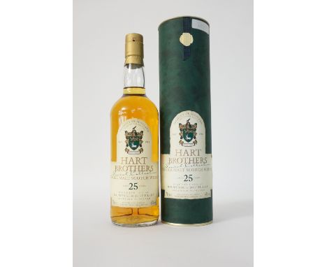 BALMENACH 25YO - HART BROTHERS
A 25 year old single malt scotch whisky from Balmenach distillery in Cromdale.  70cl.  43% abv