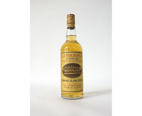 GLENMORANGIE GRAND SLAM
A bottle of the Glenmorangie Grand Slam Dram 10 year old single malt scotch whisky.  75cl.  40% abv. 