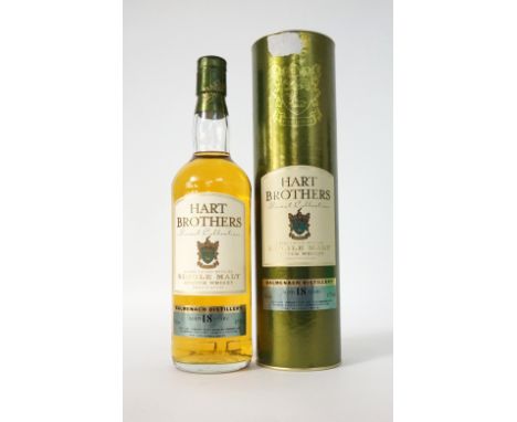 BALMENACH 18YO - HART BROTHERS
An 18 year old single malt scotch whisky from Balmenach distillery in Cromdale.  70cl.  43% ab