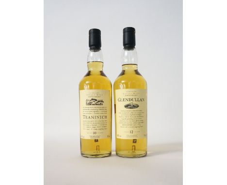 TWO FLORA & FAUNA BOTTLES
A pair of bottlings from the flora and fauna range of bottlings of single malt scotch whisky.  TEAN