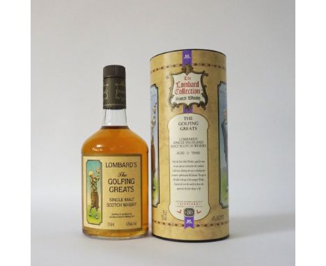 THE LOMBARD COLLECTION - GOLFING GREATS
A bottling from Lombard Scotch Whisky Company on the Isle of Man featuring Harry Vard