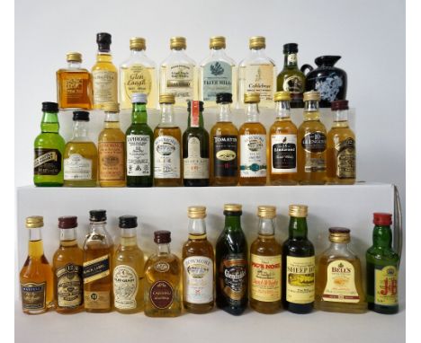 SELECTION OF MINIATURES
A selection of Miniature bottles of Single Malt Scotch Whisky, Blended Scotch Whisky & Other Spirits,