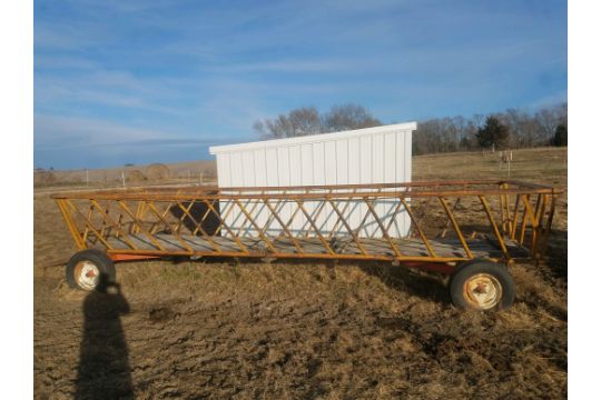 3 Round Bale Hay Feeder