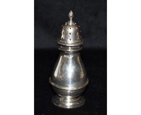 A LATE VICTORIAN SILVER SIFTER/SHAKER hallmarked for Birmingham 1891, height 18cm approx., weight 133grams Condition Report :