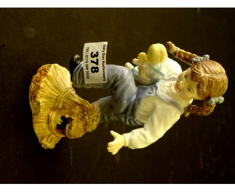 ROYAL WORCESTER FIGURE - KATIE'S DAY PLAYTIME