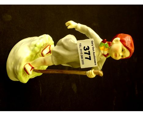 ROYAL WORCESTER FIGURE - THURSDAY'S CHILD HAS FAR TO GO