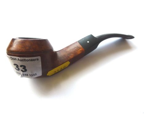DUNHILL ROOT BRIAR PIPE APPROX L: 5.5"