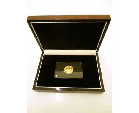 BOXED 1885 SOVEREIGN YOUNG VICTORIA HEAD 'M'