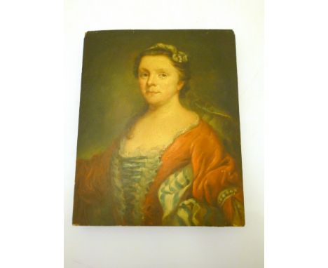 OIL PAINTING PORTRAIT ON BOARD 10" X 8"