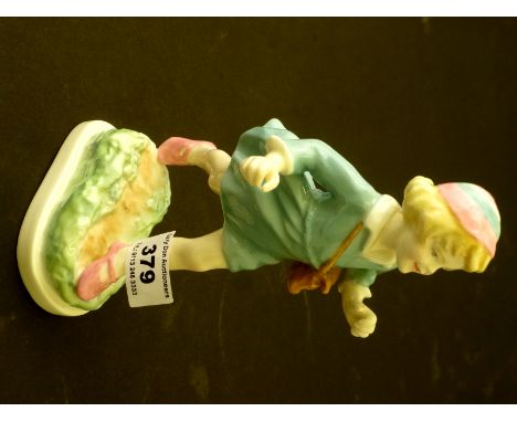ROYAL WORCESTER FIGURE - THURSDAY'S CHILD HAS FAR TO GO