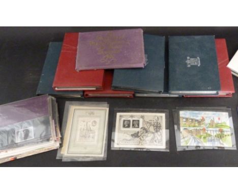Eight Royal Mint Proof Coin Sets, together with a collection of First Day Covers