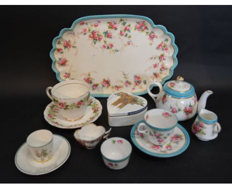 A Royal Colclough Part Tea Service together with a collection of other ceramics mainly tea ware