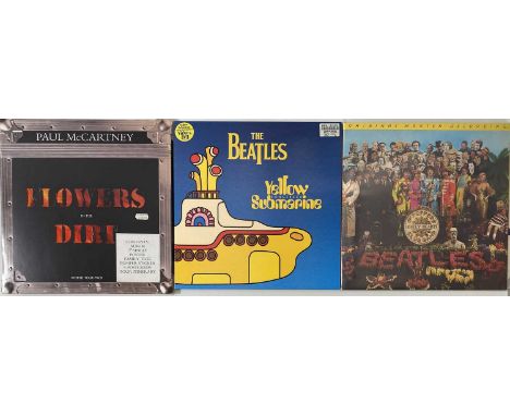 THE BEATLES/RELATED - LP RARITIES. Excellent set of 3 x collectable LPs. Titles are Sgt. Pepper's (US 1983 ltd edition MFSL O