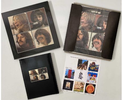 THE BEATLES - LET IT BE - ORIGINAL UK LP SET 'PXS 1' (COMPLETE WITH POSTER). An amazing condition complete copy of the origin