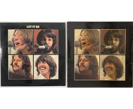 THE BEATLES - LET IT BE BOX LP w/ BOOKLET (PXS 1). A quality copy of the Let It Be (PXS 1) boxed LP set with booklet. LP (PCS