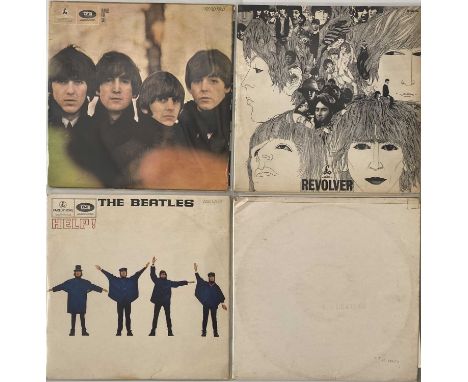 THE BEATLES - UK STUDIO LPS (60s ORIGINAL/UK PRESSINGS). Another well presented selection of 4 x original/early UK studio LPs