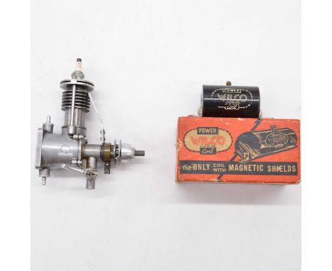 Vintage FROG 1.75cc petrol engine, including WILCO coil.