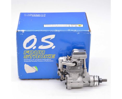OS FS-26S RC glow engine, boxed with papers.