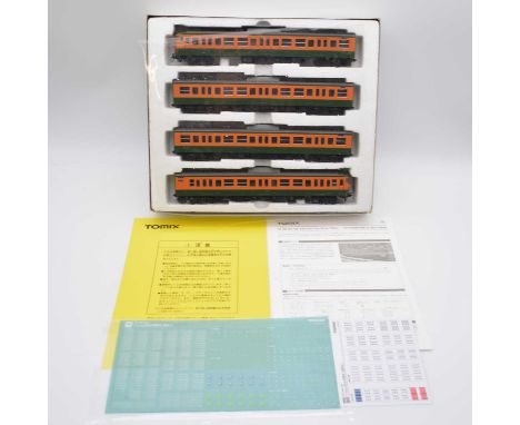 Tomix HO model railway set, ref HO-003 Interurban series 113-2000, 4-car set, boxed.