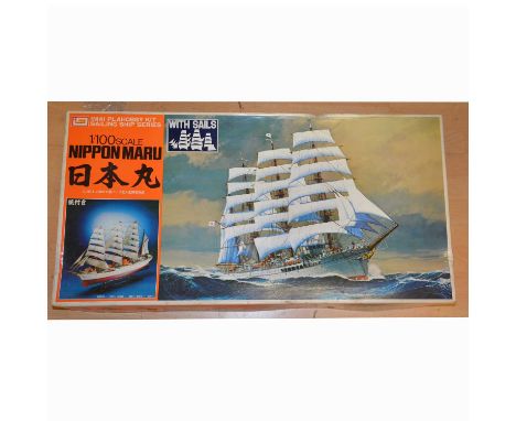 Imai Japanese ship model kit, 'Nippon Maru', 1:100 scale, unchecked but appears complete, boxed.