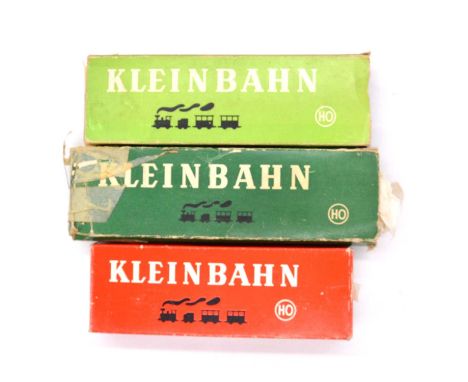 Kleinbahn HO gauge model railway locomotives, three including OBB 1020 .46; AE 6/6 11404 SBB/FFS; Re 4/4 10005 SBB CFF, all b