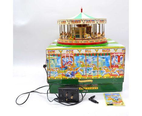 Corgi Toys ref CC20402 'South Down Gallopers' carousel, 1:50 scale, boxed (no flag).