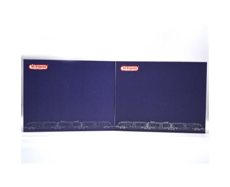 ViTrains Models HO gauge model 3-car sets, ref 1082 and 1083 Treno ME Leonardo Express, both boxed.Qty: 2