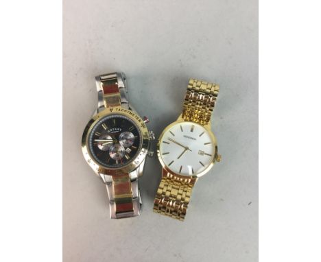 TWENTY GENTLEMAN'S WRIST WATCHES, including Rotary and Sekonda examples