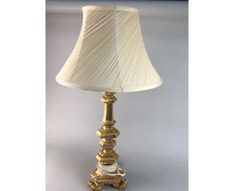 PAIR OF DECORATIVE TABLE LAMPS, along with another table lamp (3)