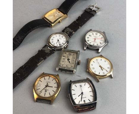 GENTLEMAN'S TISSOT WATCH, along with six other watches including a Sekonda example