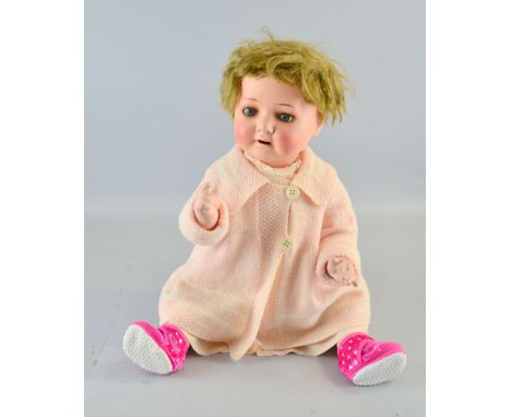 Heubach Koppelsdorf baby doll,  numbered 320-4, 48cm, Provenance:  From a single owner collection of over 300 dolls including