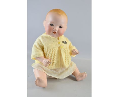 Armand Marseille baby doll number 351./8 K, 50cm, Provenance:  From a single owner collection of over 300 dolls including: Ar