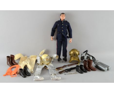 Action Man with space suit and accessories, 