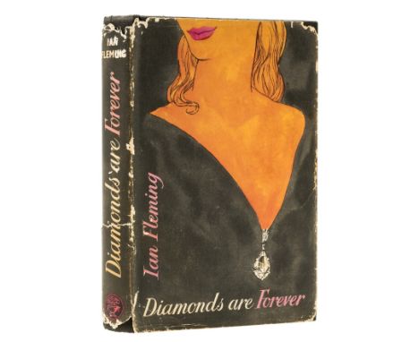 Fleming (Ian) Diamonds are Forever, first edition, light spotting to first few pages and fore-edge, occasionally straying ont