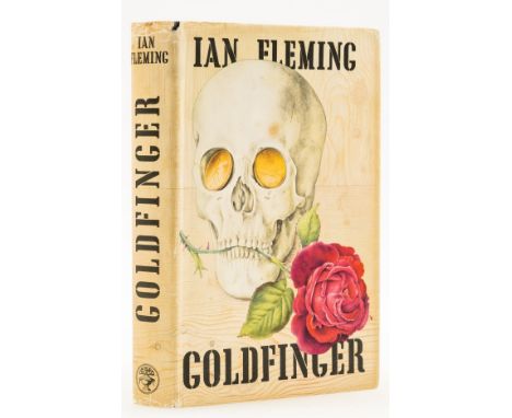 Fleming (Ian) Goldfinger, first edition, original boards with skull design in gilt and blind, spine lettered in gilt, lightly