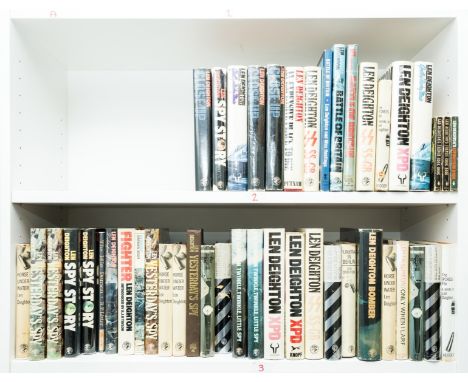 Deighton (Len) The Ipcress File, jacket creased with light retouches along edges and spine ends, 1962; Horse Under Water, var