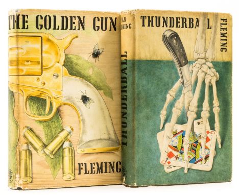 Fleming (Ian) Thunderball, 1961; The Man with Golden Gun, 1965, first editions, original boards, dust-jackets, light creasing