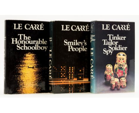 Le Carré (John) [The Karla Trilogy], 3 vol., comprising Tinker Tailor Soldier Spy, 1974; The Honourable Schoolboy, 1977 ; Smi