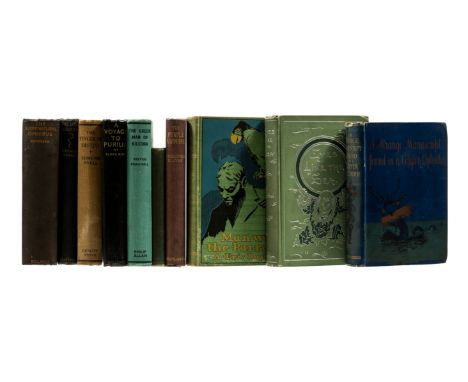 Bayly (A. Eric) The Man with the Parrots, 1901 § Jokai (Maurus) Eyes Like the Sea, gift inscription to endpaper, New York, 19