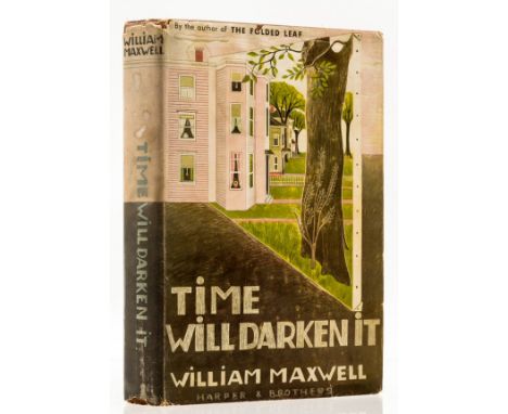 Maxwell (William) Time Will Darken It, first edition, T.L.s from the author, signed by his hand and with autograph correction