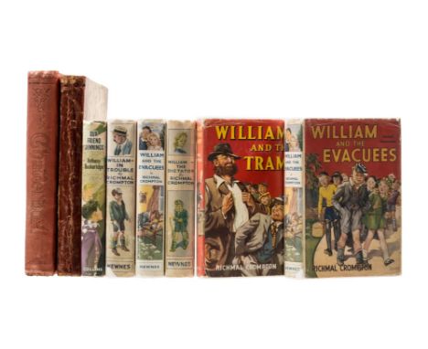 Crompton (Richmal) William and the Tramp, first edition, gift inscription to front free endpaper, jacket price-clipped, 1952;