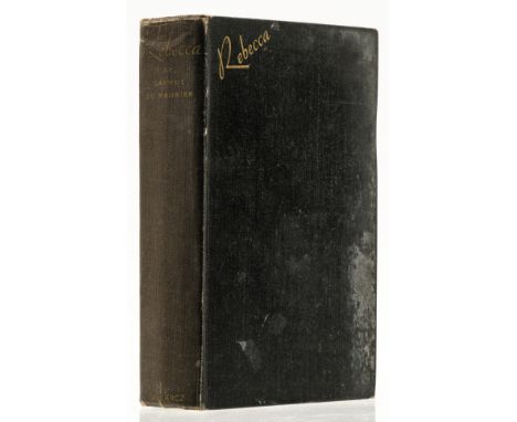 Du Maurier (Daphne) Rebecca, first edition, first and last few pages rather soiled and spotted, other light spots throughout,