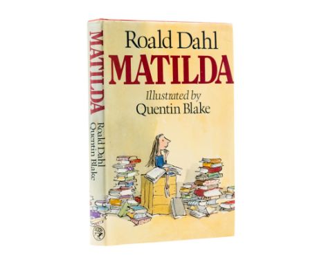 Dahl (Roald) Matilda, first edition, illustrations by Quentin Blake, signed postcard from the illustrator loosely inserted, o